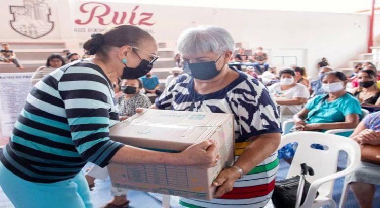 DIF entrega a Nayarit apoyos alimentarios federales en Ruiz