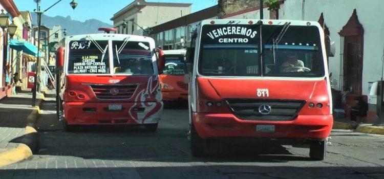 Transporte público subiría a 14 pesos en Tepic