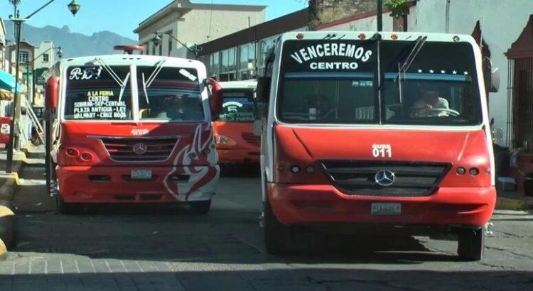 Transporte público subiría a 14 pesos en Tepic