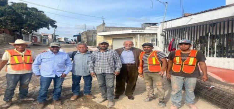 Navarro recorre las obras en construcción