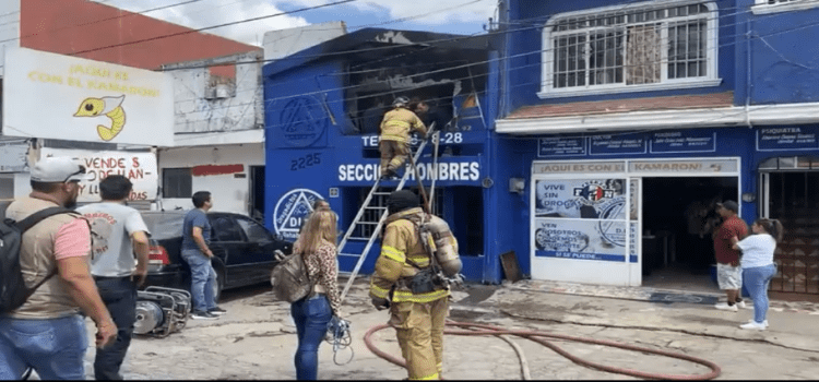 Incendio provocado se registra en un anexo en Tepic