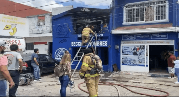 Incendio provocado se registra en un anexo en Tepic