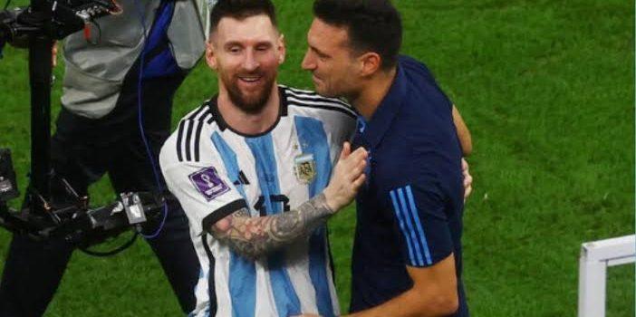 Lionel Scaloni intentará que Messi juegue el próximo Mundial