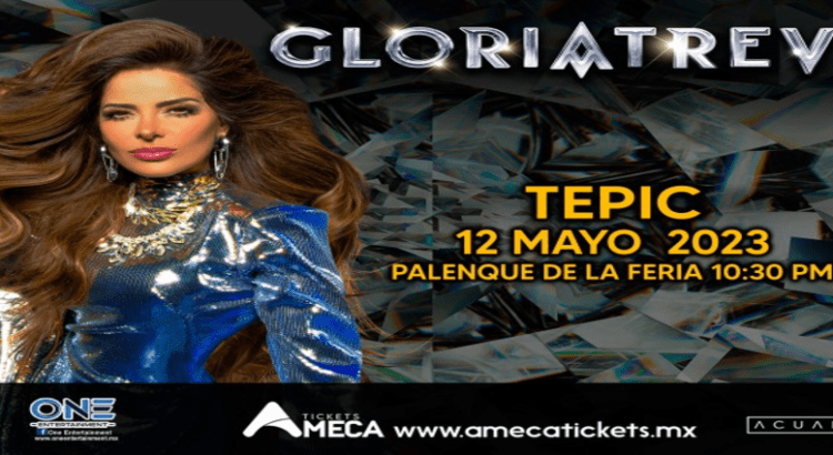 Gloria Trevi dará concierto en Tepic