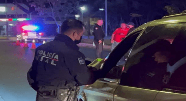 Policías de Tepic detuvieron a conductores alcoholizados