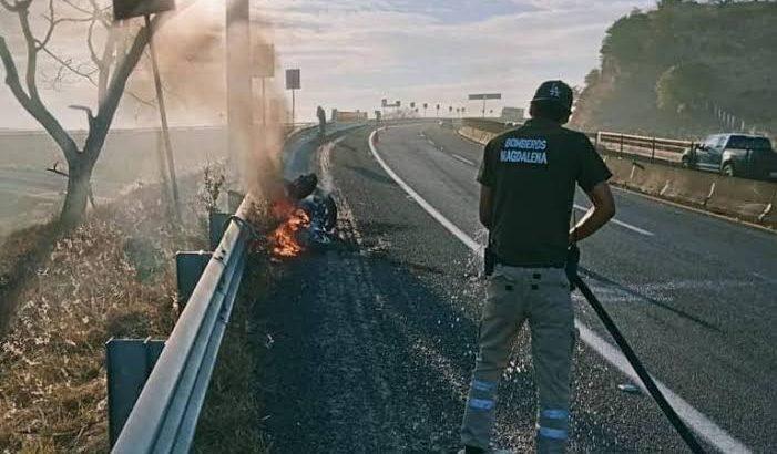 Muere motociclista en autopista Guadalajara-Tepic