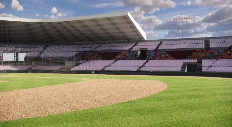 Estadio de béisbol en Tepic tendrá capacidad para 8 mil personas