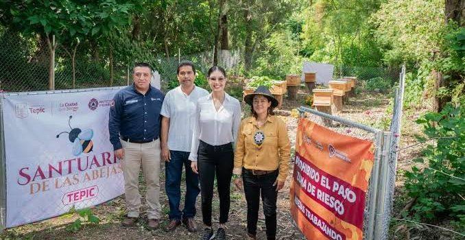 Inauguran primer santuario de abejas en Nayarit