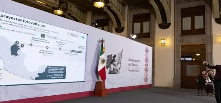 Sheinbaum anuncia inversiones por más de 12 mil mdd en energía eléctrica a partir de 2026