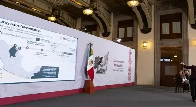 Sheinbaum anuncia inversiones por más de 12 mil mdd en energía eléctrica a partir de 2026