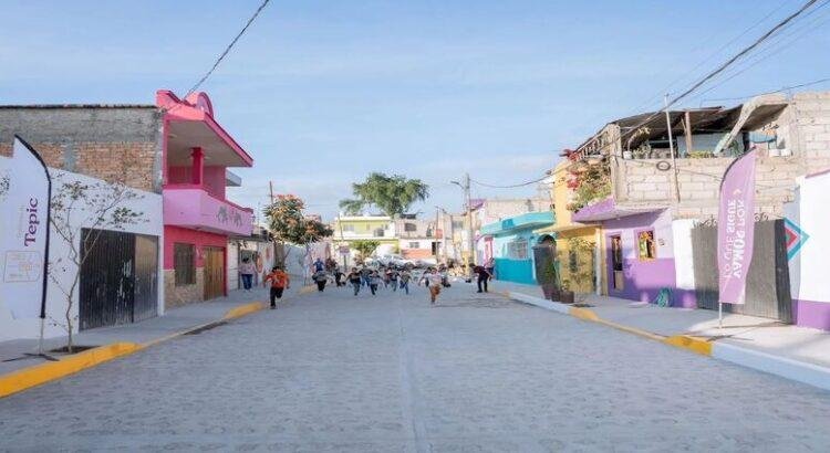 Geraldine Ponce transforma la calle Aquiles Serdán y mejora la movilidad en Tepic