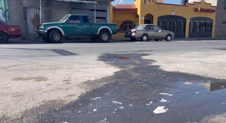 Viven entre malos olores vecinos de la colonia Magisterial en Tepic