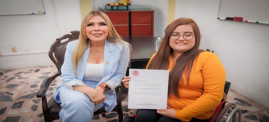 Designan nueva titular del Consejo Estatal para la Inclusión de Personas con Discapacidad